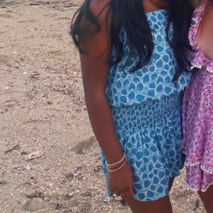 Blue Life Strapless Dress Size Small